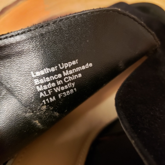 CUT-OUT PEEP-TOE SLING-BACK SUEDE HEELS - Picture 11 of 12